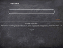 Tablet Screenshot of espresso.no